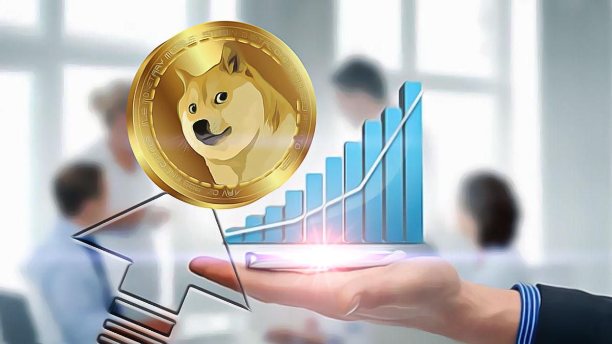 Pembelian Dogecoin Petunjuk dengan kenaikan harga